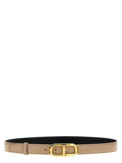 Tom Ford Palm Leather Belt In Brown