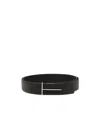 Tom Ford T Belt In Black