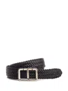 TOM FORD TOM FORD T BELT IN WOVEN LEATHER