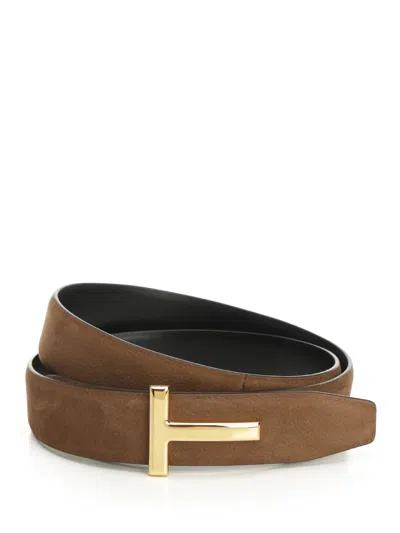 Tom Ford T Belts Green