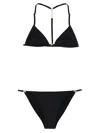 Tom Ford Triangle Top Stretch Jersey Bikini In Black