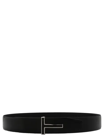 TOM FORD TOM FORD ‘T’ BUCKLE BELT
