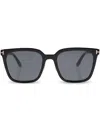 Tom Ford T-hinge Sunglasses In Black