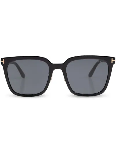 Tom Ford T-hinge Sunglasses In Black