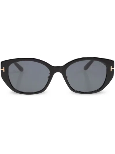 Tom Ford T-hinge Sunglasses In Blue