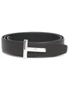 Tom Ford T Icon Belt In Brown