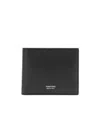 Tom Ford Leather T-line Classic Bifold Wallet In Black