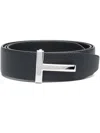 Tom Ford T Icon Leather Reversible Belt