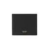 Tom Ford Soft Grain Leather T Line Classic Bifold Wallet In Black