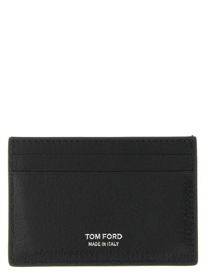 Tom Ford T Line Card Case In Black