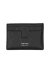 Tom Ford T Line Classic Card Holder In Black