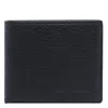 Tom Ford Printed Deer Leather Elongated T Line Classic Bifold Wallet With Coin Slot Accessories In Black