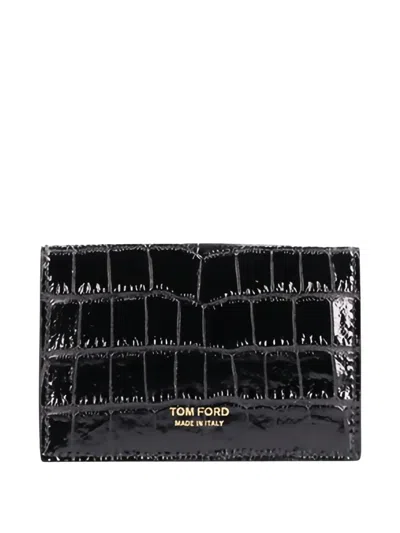 Tom Ford T-line Croco Card Holder