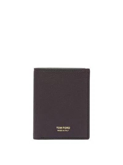TOM FORD TOM FORD "T LINE" FOLDING CARD HOLDER