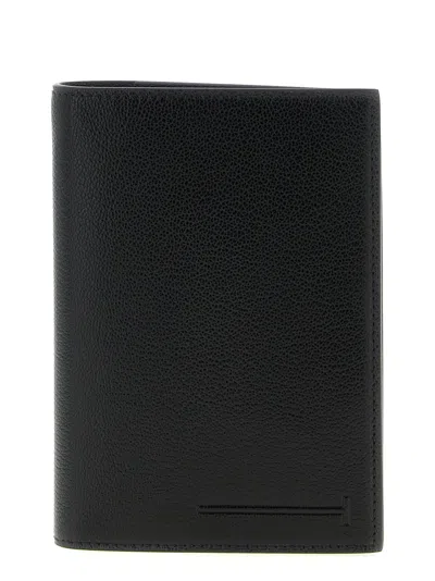 Tom Ford T Line Passport Holder In Black