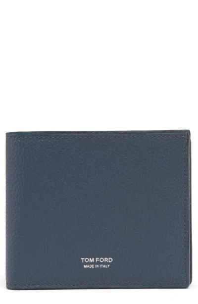 TOM FORD TOM FORD T-LINE SOFT GRAIN LEATHER BIFOLD WALLET