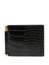 Tom Ford T Line Wallet In Black