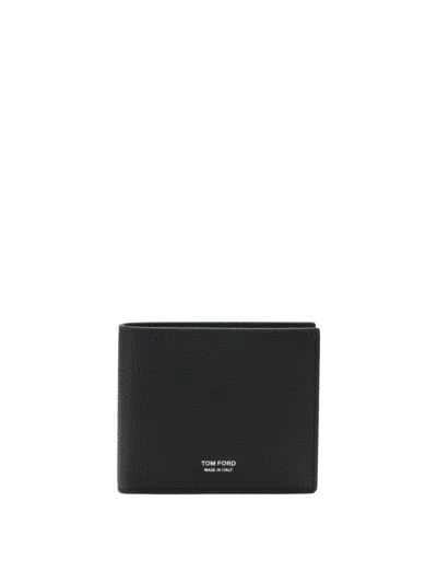 Tom Ford "t Line" Wallet In Black