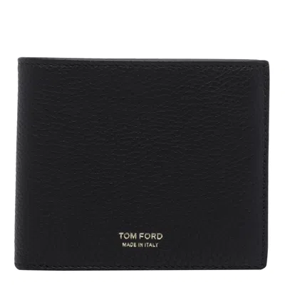 Tom Ford T Line Wallet In Black