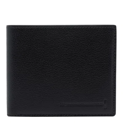 Tom Ford T Line Wallet In Black