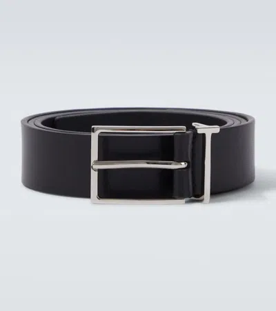TOM FORD T LOOP LEATHER BELT