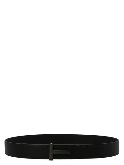 TOM FORD TOM FORD 'T' REVERSIBLE BELT