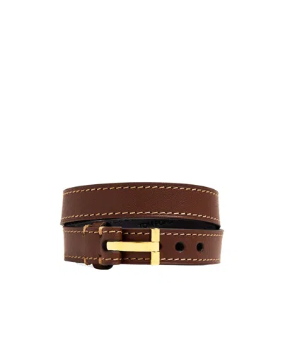Tom Ford T-shaped Bracelet In Multicolor