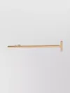 Tom Ford T-shaped Gold-tone Brooch Pin In Gold