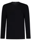 Tom Ford Short-button Fastening T-shirt In Black