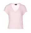 Tom Ford Cotton Nylon Sheer Jersey T-shirt In Light Pink