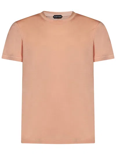 Tom Ford T-shirt In Orange