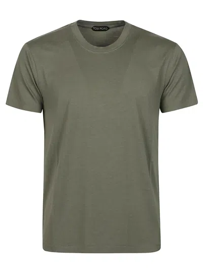 Tom Ford T-shirt In Pale Army