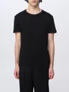 Tom Ford Black Stretch Cotton V-neck T-shirt In Black