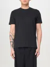 Tom Ford Black Stretch Cotton Crew Neck T-shirt In Schwarz