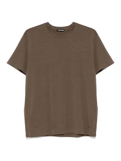 Tom Ford Camiseta - Verde Oscuro