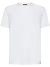 Tom Ford Logo-appliqué Jersey T-shirt In White