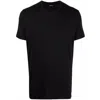 Tom Ford Black Stretch Cotton Crew Neck T-shirt
