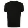 Tom Ford Round Collar Logo T-shirt In Black