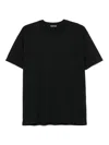 Tom Ford Black Stretch Cotton Crew Neck T-shirt