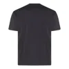 Tom Ford Black Stretch Cotton Crew Neck T-shirt In Black