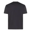 Tom Ford Black Stretch Cotton Crew Neck T-shirt In Black