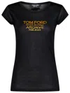 TOM FORD TOM FORD T-SHIRTS AND POLOS BLACK
