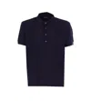 Tom Ford Polo Shirt With Button Placket And Collar In Blue