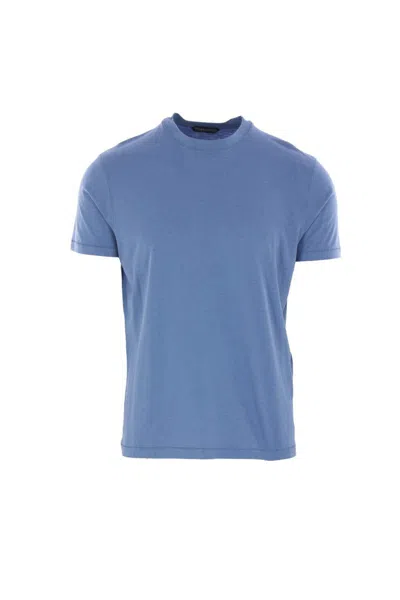 Tom Ford T-shirts And Polos In Denim Blue