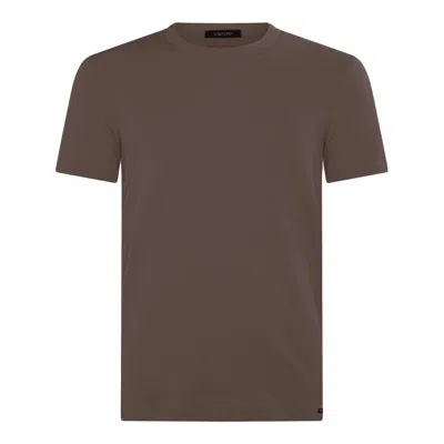 Tom Ford T-shirt  Men Color Cocoa In Brown