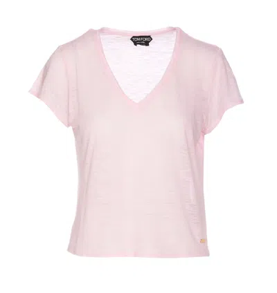 Tom Ford T-shirts And Polos In Pink