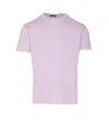 Tom Ford Cotton Blend Crewneck T-shirt In Pink