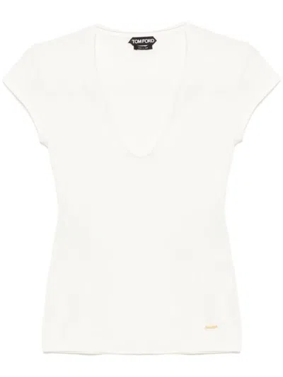 Tom Ford T-shirts And Polos In White
