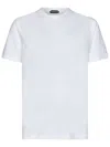 Tom Ford Pink Cotton Blend T-shirt In White