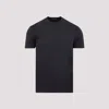 Tom Ford Black Stretch Cotton Crew Neck T-shirt